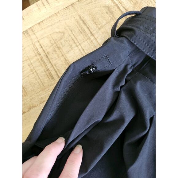 Athleta Skyline II PantS Black Paperbag High Waist Women's Size 12 - Picture 5 of 7